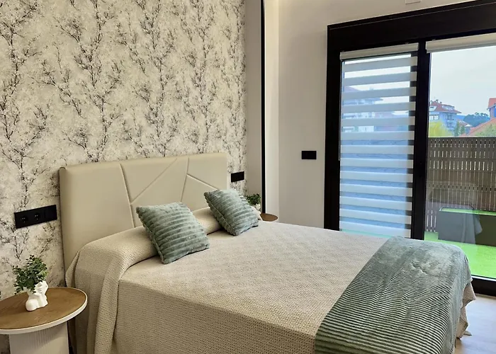 Apartment Flower Deluxe Completo Con Jardin 6082 Noja